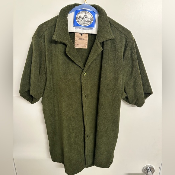 ARMY CUBA TERRY SHIRT - Picture 1 of 3